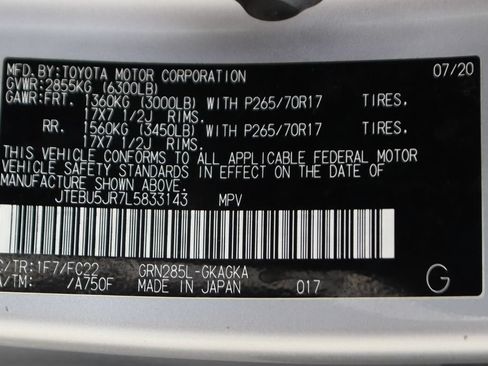 Used 2020 Toyota 4Runner TRD Off-Road AWD/4WD image 50