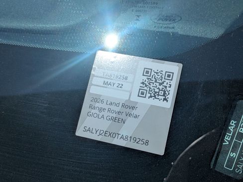 New 2026 Land Rover Range Rover Velar S image 20