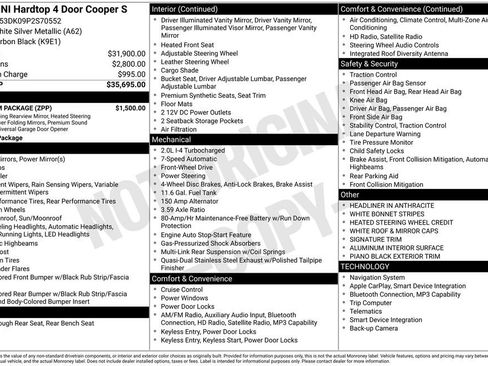 Used 2023 MINI Cooper S w/ Premium Package FWD image 42