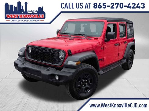 Certified 2024 Jeep Wrangler Sport image 1