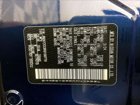 Used 2024 Nissan Armada Platinum w/ Cargo Package image 45