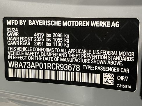 Used 2024 BMW 430i xDrive Coupe w/ M Sport Package AWD/4WD image 24