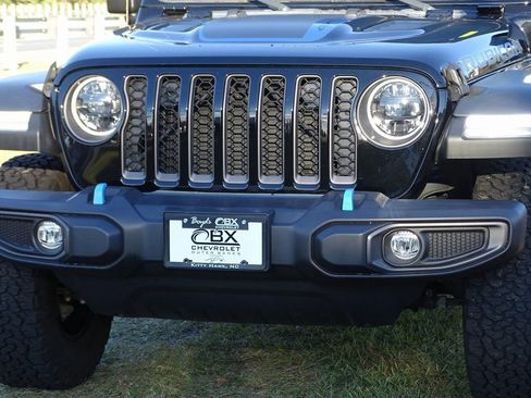 Used 2023 Jeep Wrangler Unlimited Rubicon 4xe w/ Cold Weather Group image 21