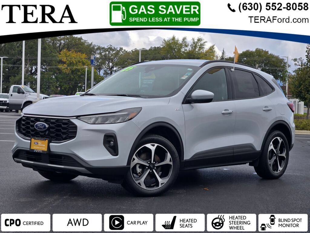 Certified 2025 Ford Escape ST-Line Select w/ Tech Pack #1 AWD/4WD 360° Tour