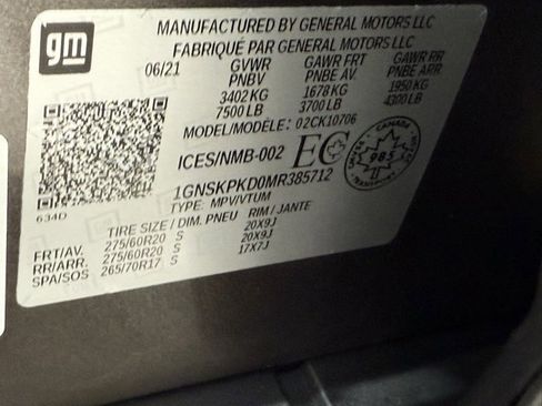 Used 2021 Chevrolet Tahoe Z71 image 47