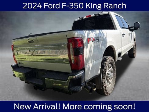 Used 2024 Ford F350 King Ranch w/ Chrome Package AWD/4WD image 4