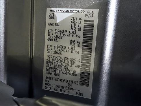 Used 2024 Nissan Rogue SV AWD/4WD image 28