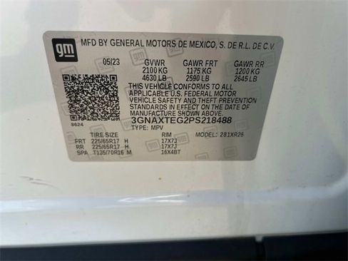 Used 2023 Chevrolet Equinox LT w/ LPO, Floor Liner Package image 30