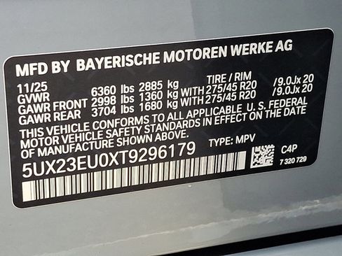 New 2026 BMW X5 xDrive40i w/ M Sport Package image 19