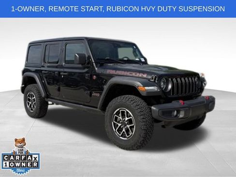 Used 2024 Jeep Wrangler Unlimited Rubicon AWD/4WD image 2