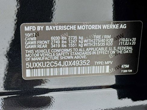 Used 2018 BMW X6 xDrive35i AWD/4WD image 33