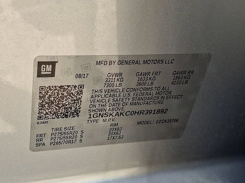 Used 2017 Chevrolet Tahoe LS AWD/4WD image 28