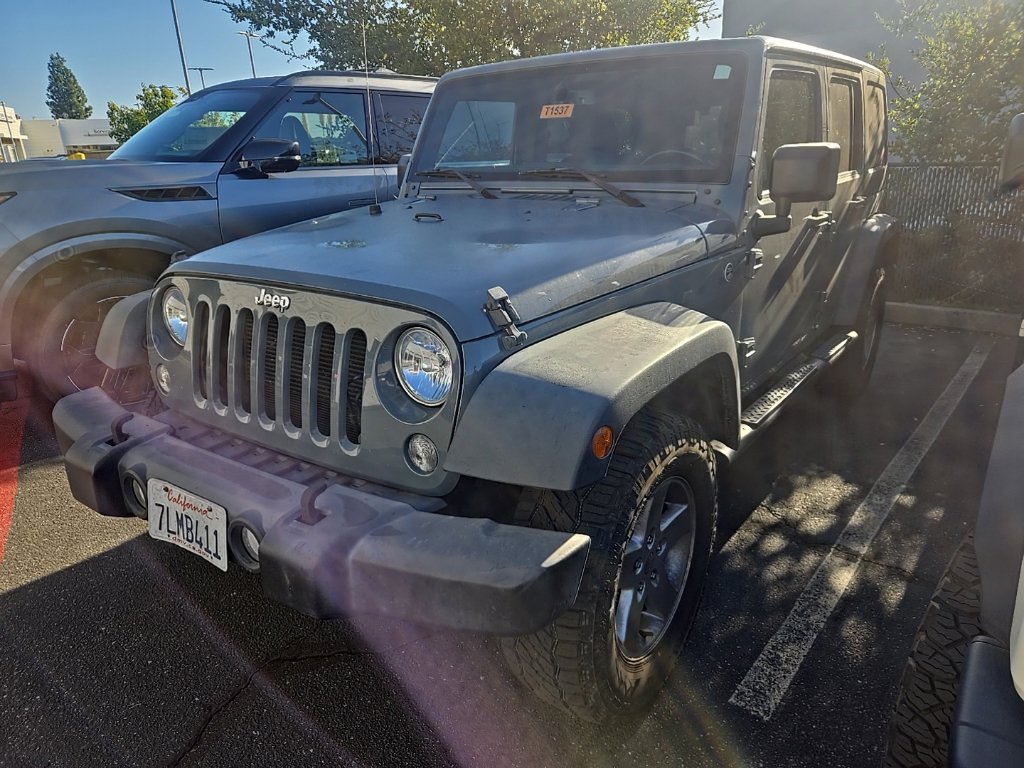 Used 2015 Jeep Wrangler Unlimited Sport w/ Quick Order Package 24S AWD/4WD image 1