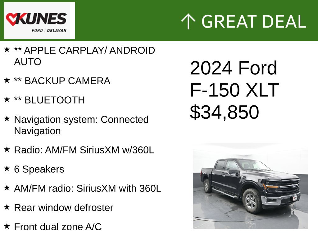 Used 2024 Ford F150 XLT AWD/4WD image 2
