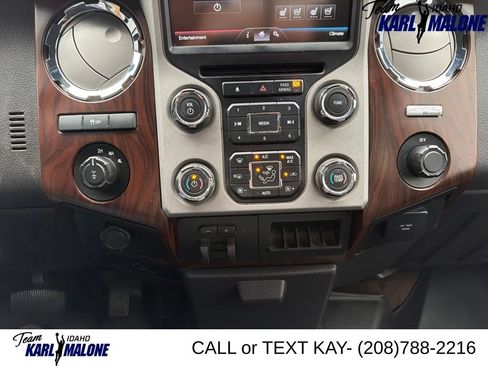 Used 2013 Ford F350 Lariat w/ Lariat Interior Pkg AWD/4WD image 30