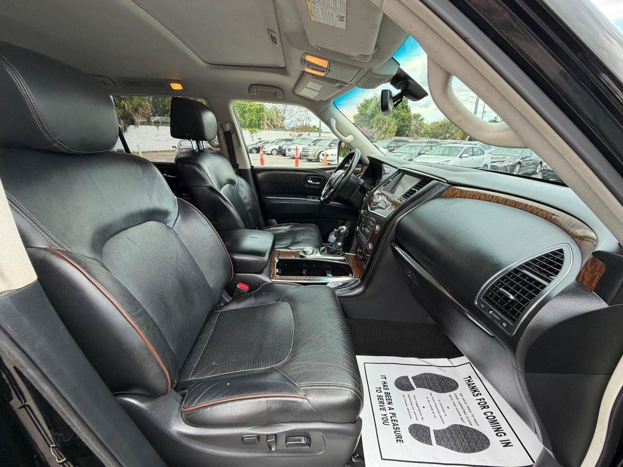 Used 2017 Nissan Armada Platinum w/ Interior Lighting Package AWD/4WD image 10
