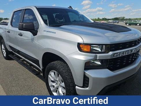 Used 2021 Chevrolet Silverado 1500 Custom AWD/4WD image 1