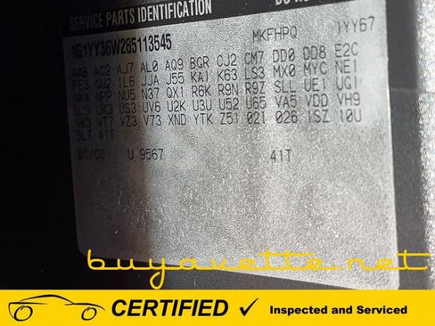 Used 2008 Chevrolet Corvette Convertible w/ Preferred Equipment Group RWD image 29