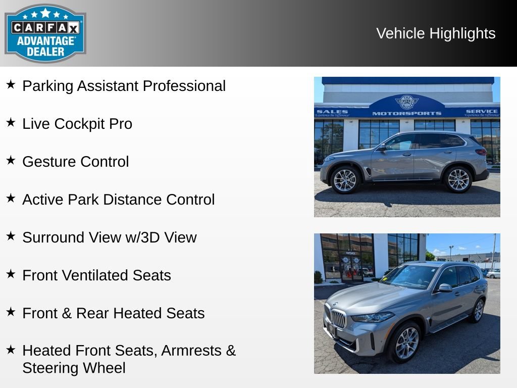 Used 2024 BMW X5 xDrive40i w/ Premium Package AWD/4WD image 8