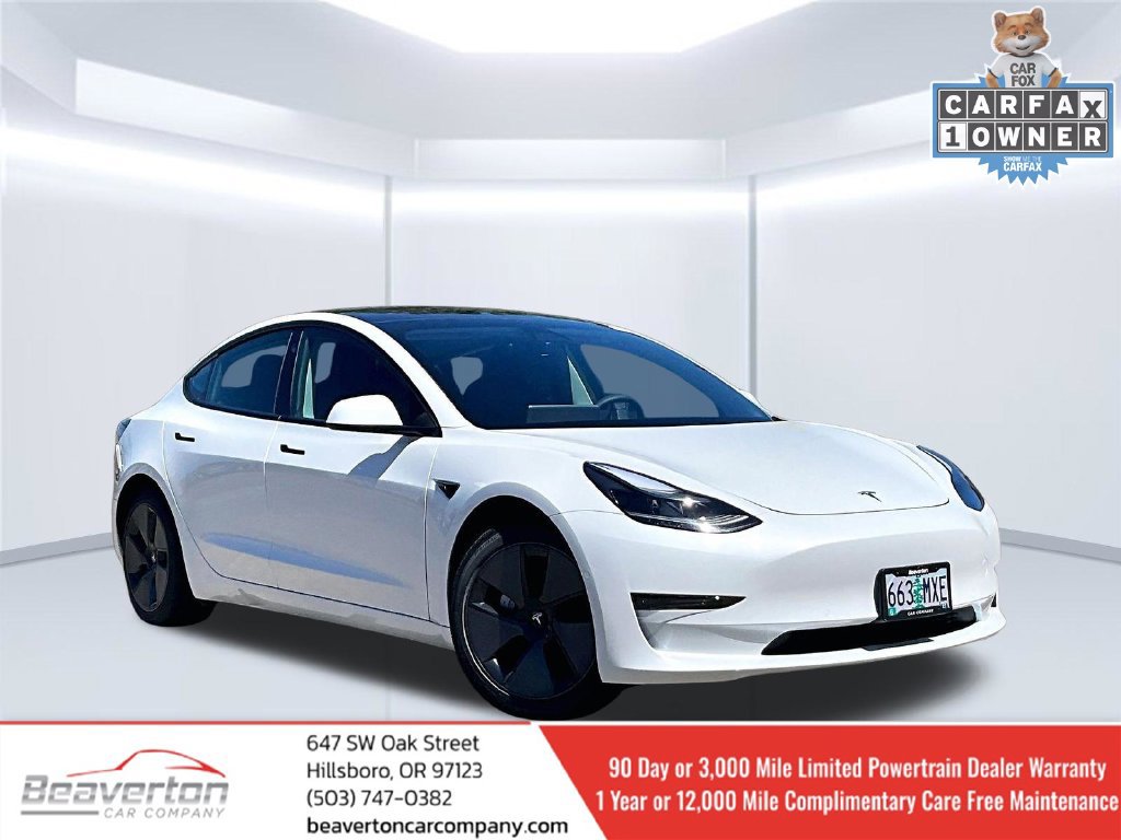 Used 2021 Tesla Model 3 Standard Range Plus RWD 360° Tour