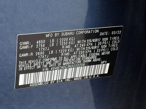 Used 2022 Subaru Outback Premium AWD/4WD image 25