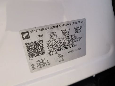 Used 2022 Chevrolet Equinox LT AWD/4WD image 28