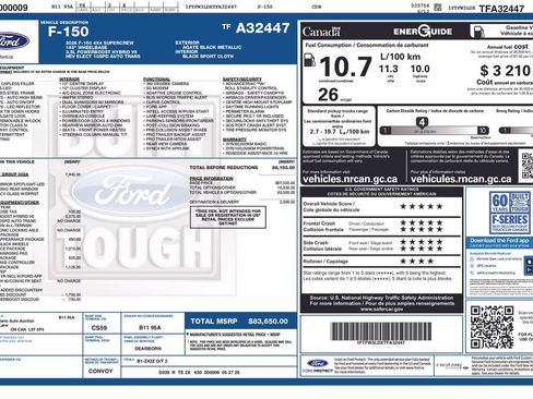 Used 2026 Ford F150 XLT w/ Equipment Group 302A MID AWD/4WD image 30