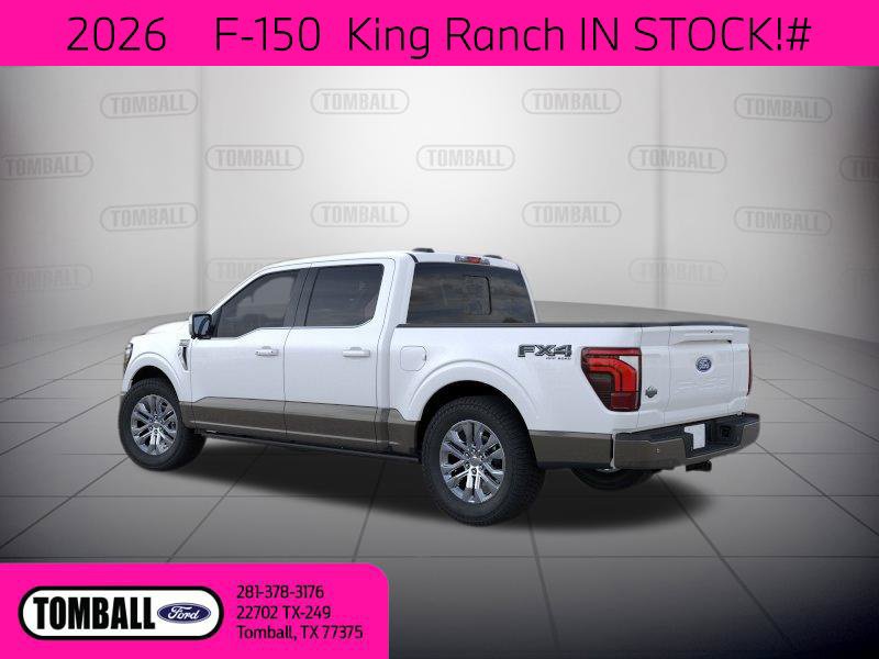 New 2026 Ford F150 King Ranch w/ Equipment Group 601A High AWD/4WD image 4