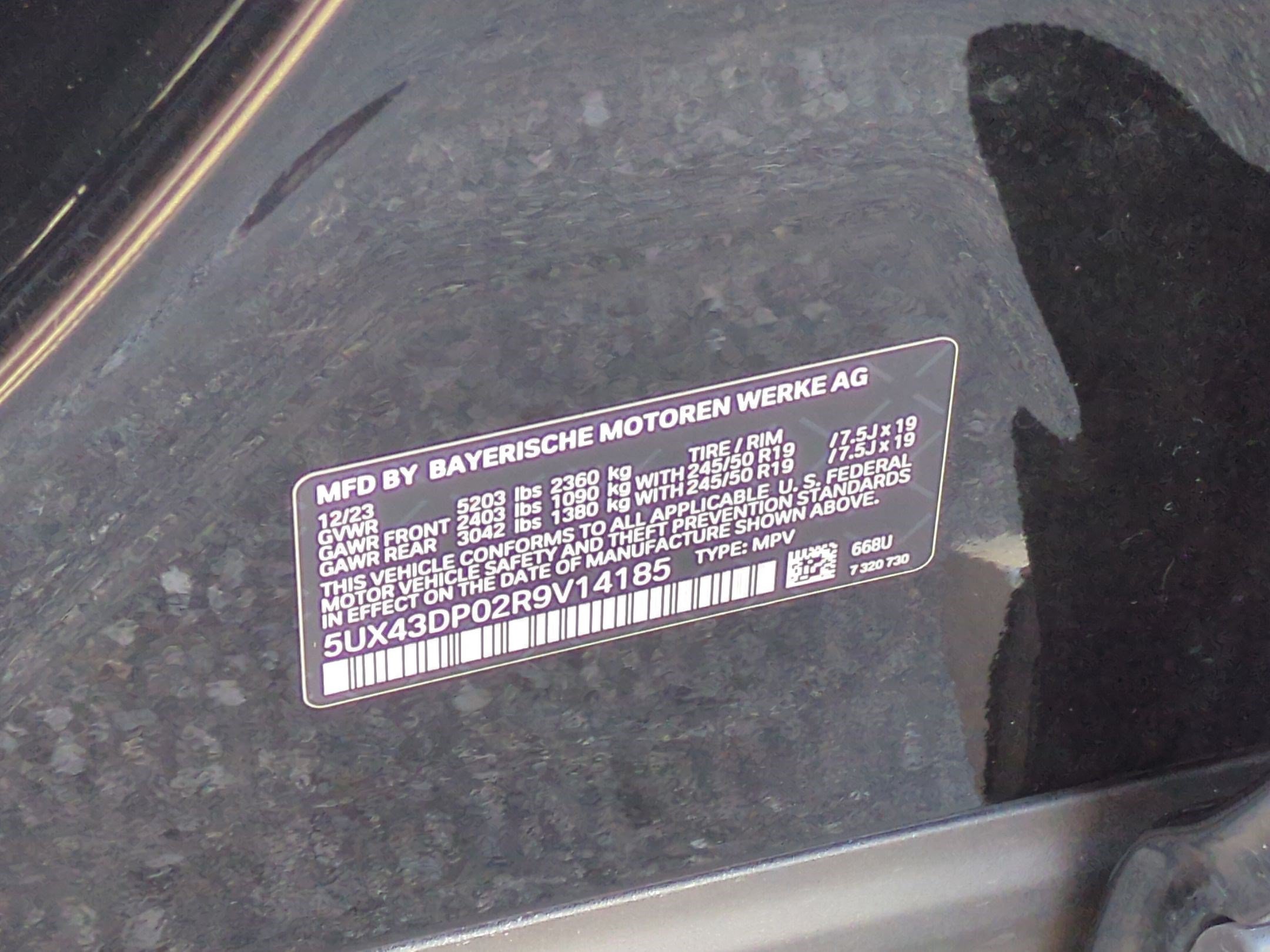 Used 2024 BMW X3 sDrive30i RWD image 32