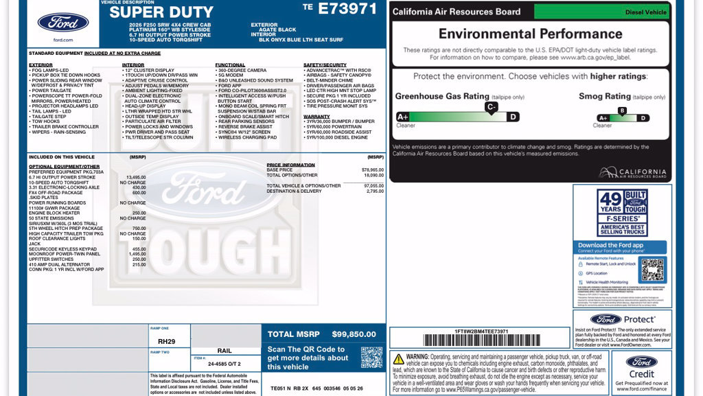 Used 2026 Ford F250 Platinum AWD/4WD image 30