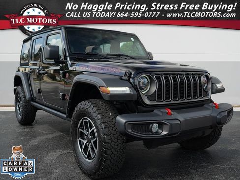 Used 2024 Jeep Wrangler Unlimited Rubicon w/ Technology Group AWD/4WD image 1