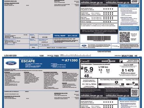 Used 2021 Ford Escape Titanium image 7