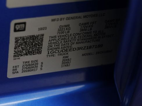 Certified 2024 Chevrolet Silverado 1500 RST w/ Z71 Off-Road Package image 23