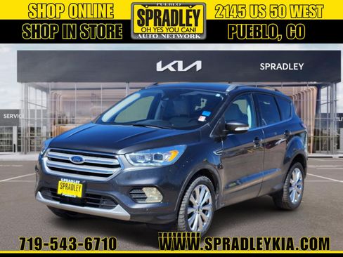 Used 2018 Ford Escape Titanium w/ Ford Safe & Smart Package AWD/4WD image 1