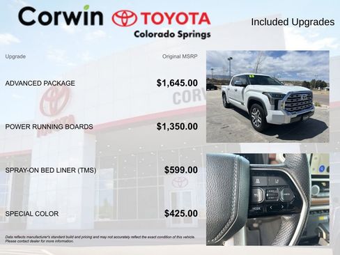 Used 2023 Toyota Tundra 1794 Edition w/ Advanced Package AWD/4WD image 4