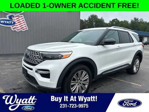 Used 2020 Ford Explorer Limited w/ Class III Trailer Tow Package AWD/4WD image 1