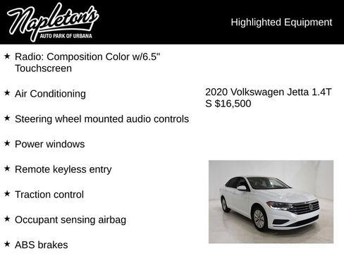 Used 2020 Volkswagen Jetta S w/ Driver Assistance Package FWD image 15