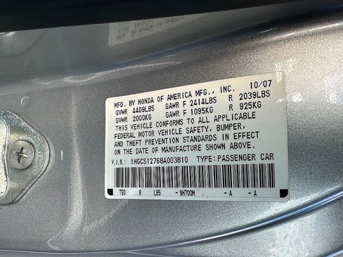 Used 2008 Honda Accord EX image 18
