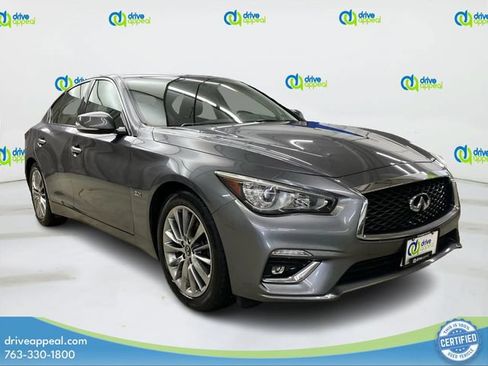 Used 2018 INFINITI Q50 Luxe AWD/4WD image 3