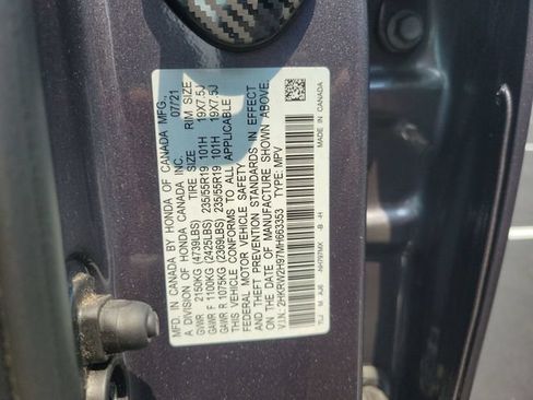 Used 2021 Honda CR-V Touring image 41