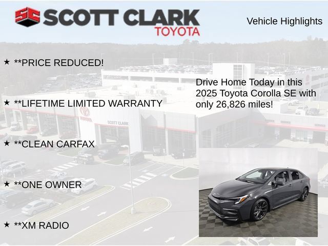 Used 2025 Toyota Corolla SE FWD image 12