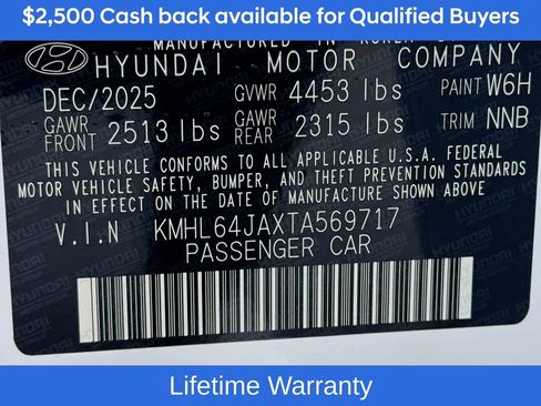 New 2026 Hyundai Sonata SEL image 33