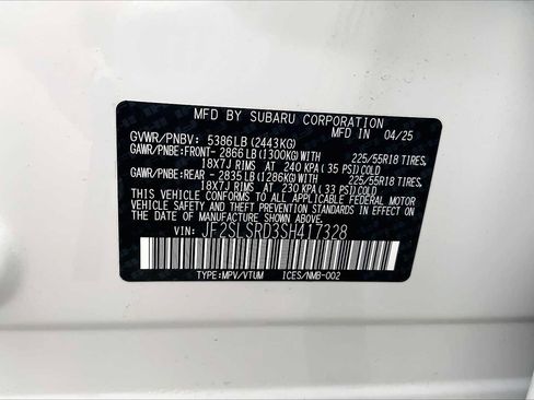 Used 2025 Subaru Forester Limited AWD/4WD image 34