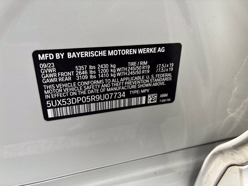 Used 2024 BMW X3 xDrive30i w/ Premium Package AWD/4WD image 8