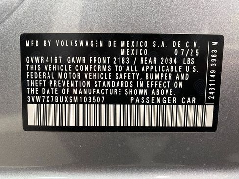New 2025 Volkswagen Jetta SE image 30
