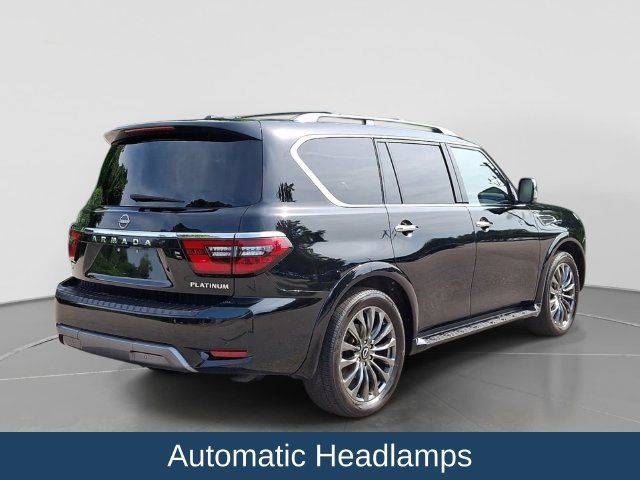 Used 2023 Nissan Armada Platinum w/ Captain's Chairs Package AWD/4WD image 7