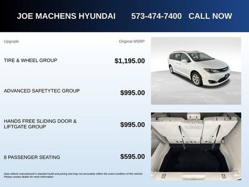 Used 2020 Chrysler Pacifica Touring-L Plus w/ Tire & Wheel Group FWD image 5