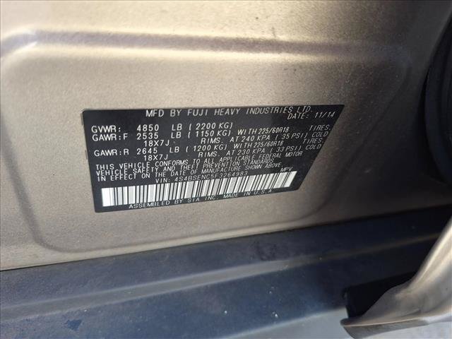 Used 2015 Subaru Outback 3.6R Limited AWD/4WD image 13