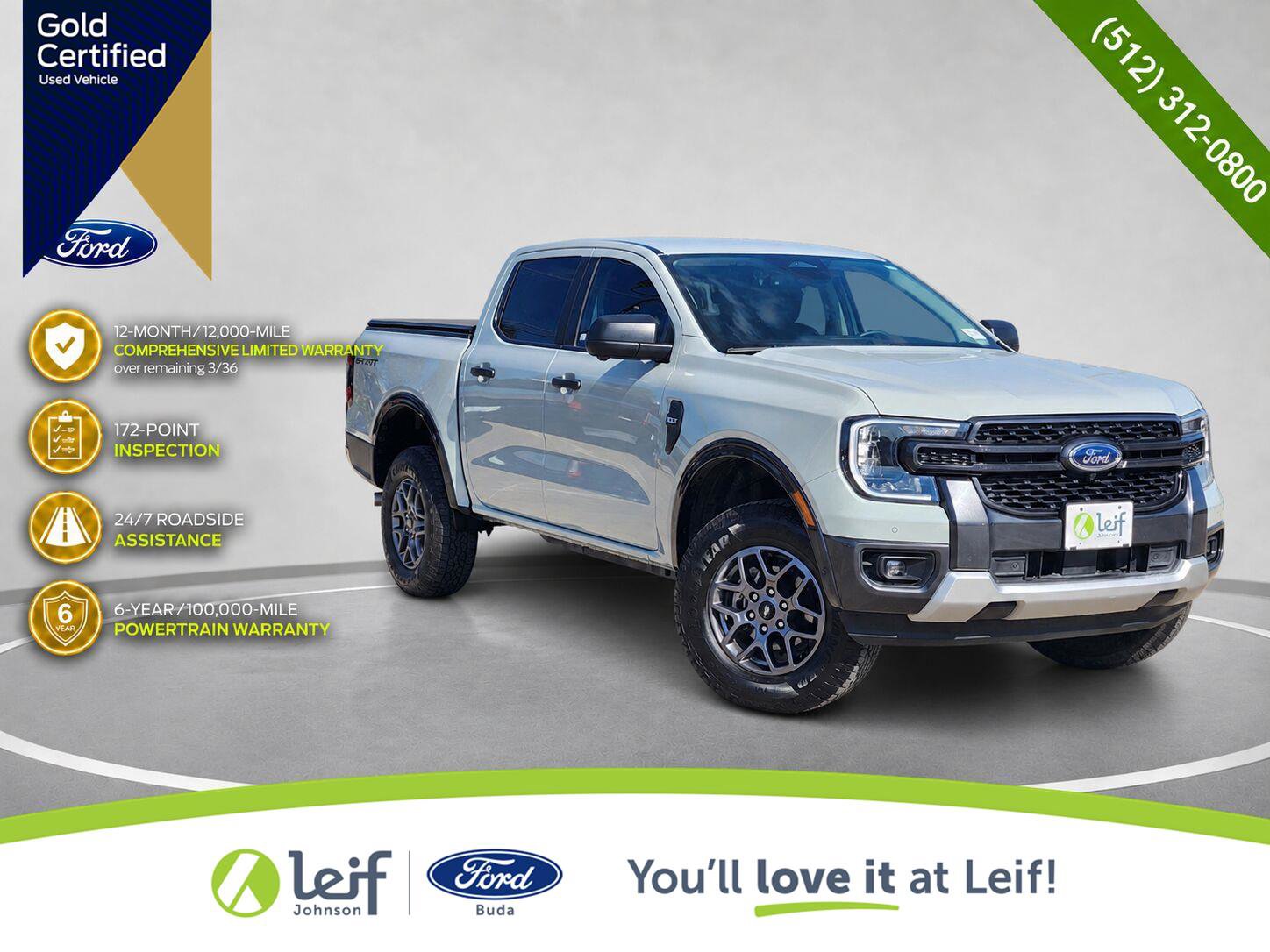 Certified 2024 Ford Ranger XLT w/ Technology Package RWD image 1