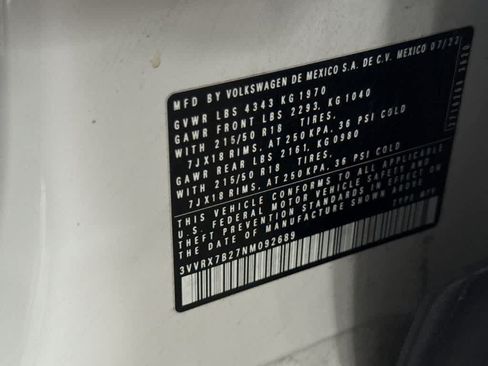 Certified 2022 Volkswagen Taos SE FWD image 29